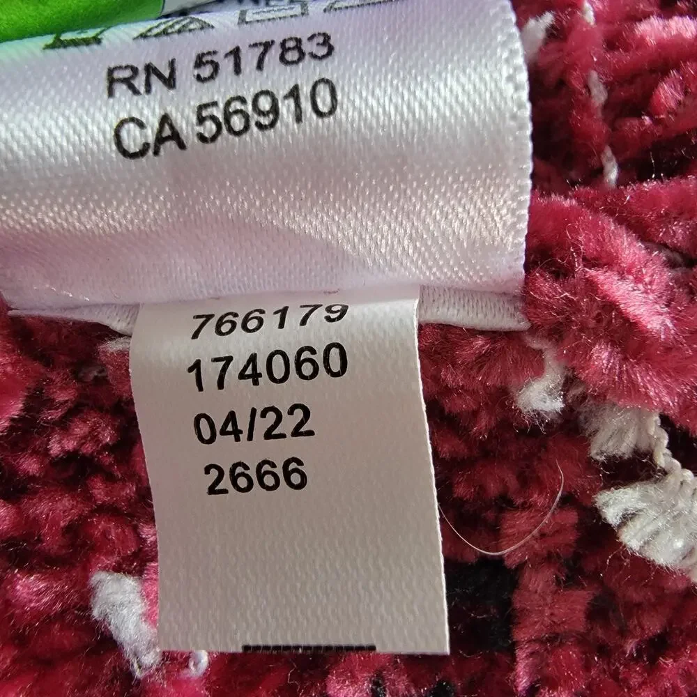 Maurices Red Holiday Cardigan Sweater Womens Sz S Christmas Preppy Dopamine Cozy
